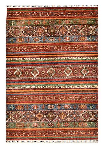 Afghan, Ziegler Kazak, Tapis traditionnel Ariana Shaal, Huis en Inrichting, Nieuw