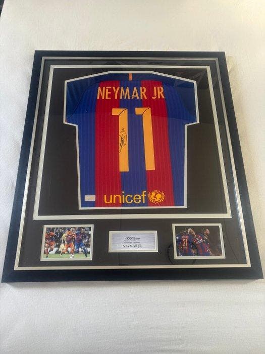 FC Barcelona - La Liga - Neymar Jr - 2016 - Voetbalshirt, Collections, Collections Autre