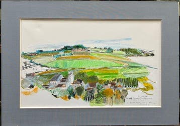 Monique Journod (1935-2024) - Paysage En souvenir dune