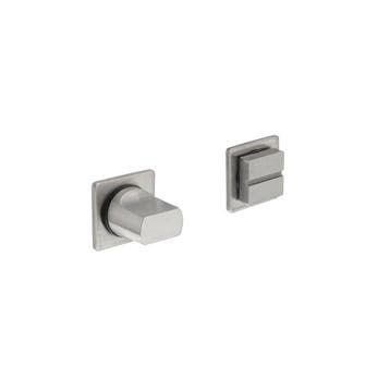 WC slot minimalistisch zelfklevend vierkant rozet geborst..., Doe-het-zelf en Bouw, Ophalen of Verzenden, Nieuw, Slot
