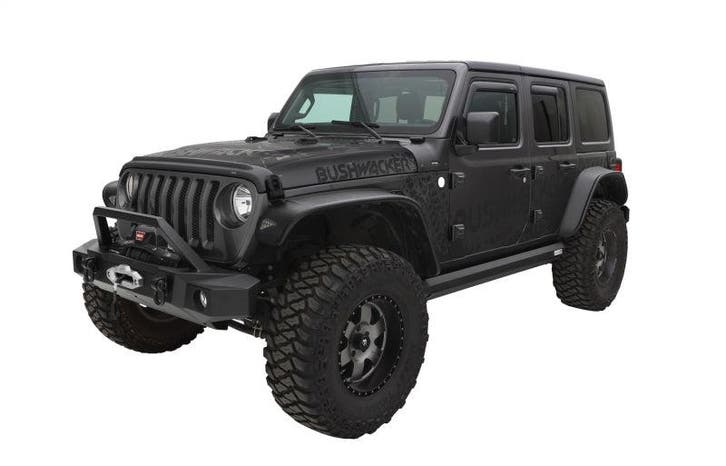 Bushwacker 2018+ Jeep Wrangler (JL) Unlimited Flat Style, Autos : Pièces & Accessoires, Autres pièces automobiles, Enlèvement ou Envoi