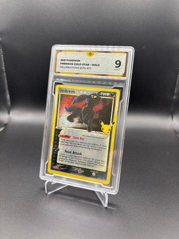 Pokémon - 1 Graded card - Noctali #17 Gold Star Celebrations