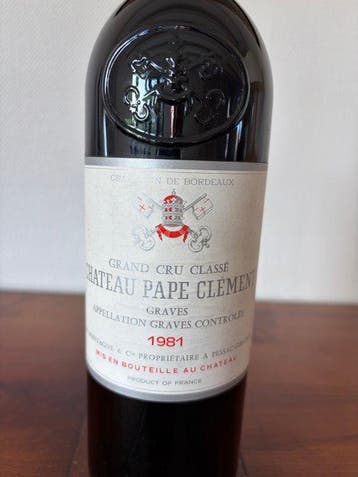 1981 Château Pape Clément - Graves Grand Cru Classé - 1, Nieuw