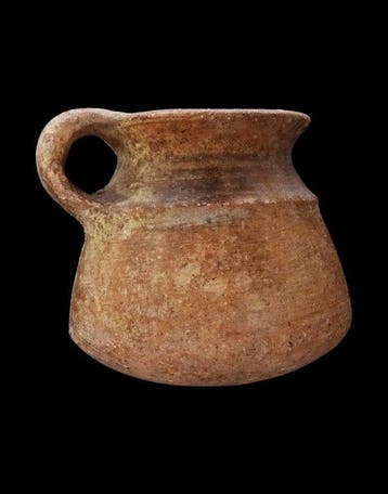 Mesopotamisch Terracotta - Elamitische vaas met geometrische