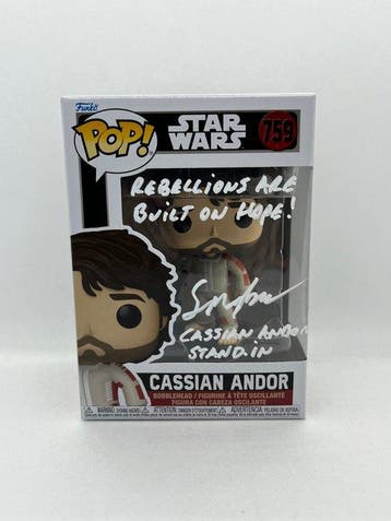 Star Wars: Andor - Signed by Stephen Morphew (Cassian Andor, Nieuw