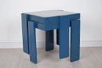 Set bijzettafels (2) - Hout, Glas
