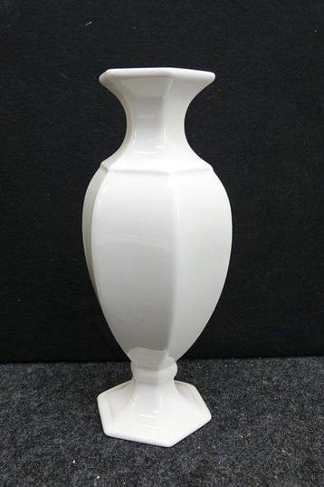 Keramis Boch - vaas, wit - Vase - Céramique - un vase