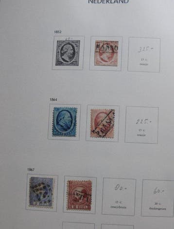 Pays-Bas 1852/1988 - Collection à partir de l’époque