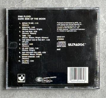 Pink Floyd - Ultrarare MFSL 24k gold pressed Dark Side Of, Cd's en Dvd's, Nieuw in verpakking