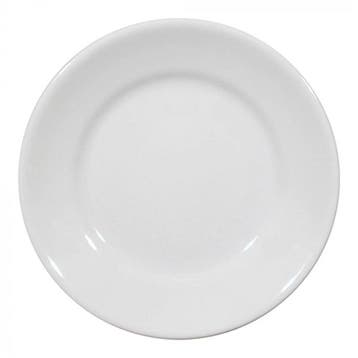 Bord | TIVOLI | Porselein | Wit | Per Stuk |  Ø200x29(h)mm, Verzenden