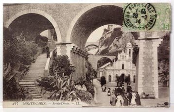 Monaco 1895/1918 - Monaco Oude Briefkaartenverzameling