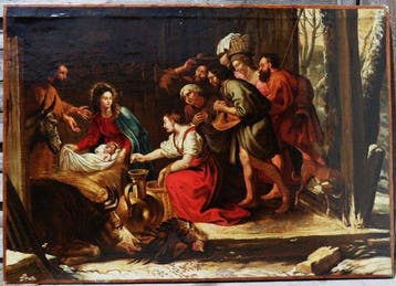 Abraham Willemsen (1610 -1672),, Atelier de - Anbetung der