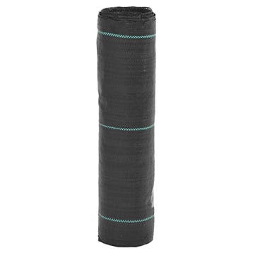 vidaXL Worteldoek 0,5x150 m polypropeen zwart, Tuin en Terras, Verzenden, Nieuw