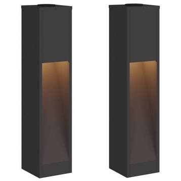 Zonne LED Padverlichting 2 st - 61% KORTING! Upgrade je t..., Zonne-energie, Gebruikt, Staal, Verzenden