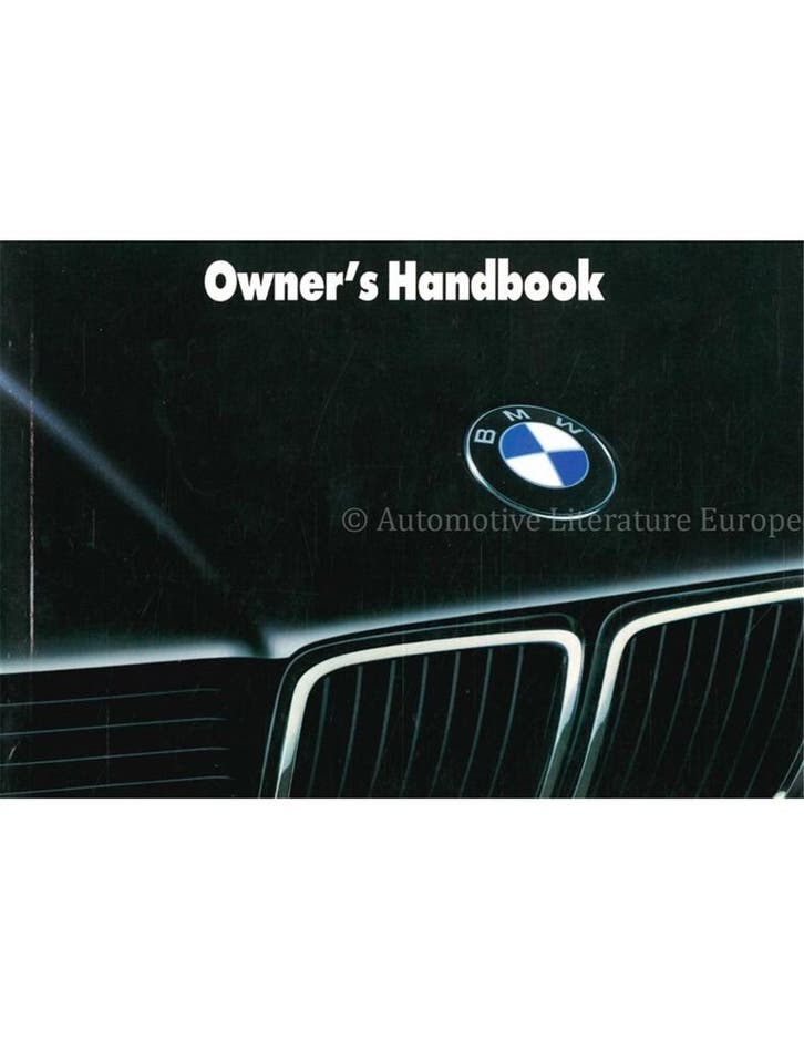 1990 BMW 7 SERIE INSTRUCTIEBOEKJE ENGELS, Autos : Divers, Modes d'emploi & Notices d'utilisation