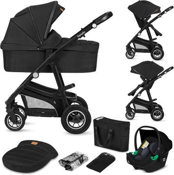 Lionelo 3-in-1 Kinderwagen | Retour deal -59% | Pak je kans, Overige merken, Gebruikt, Verzenden, Verstelbare duwstang
