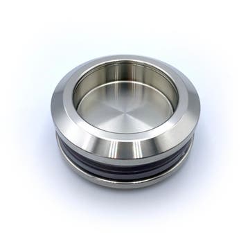 Schuifdeur komgreep 58mm dicht diep - RVS, Doe-het-zelf en Bouw, Glas en Ramen, Verzenden, Nieuw