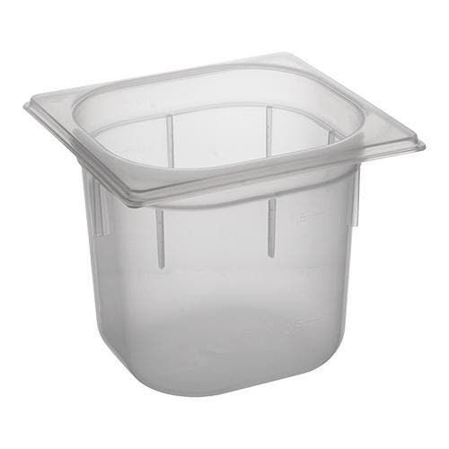 Voedseldoos | Polypropyleen | 1/6GN-150mm CaterChef, Articles professionnels, Horeca | Équipement de cuisine, Envoi