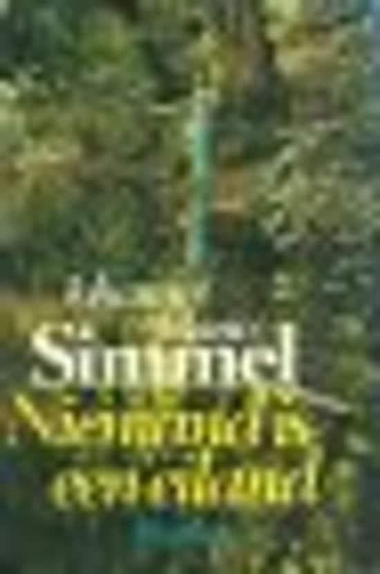 Niemand is een eiland - Simmel, Livres, Littérature, Envoi