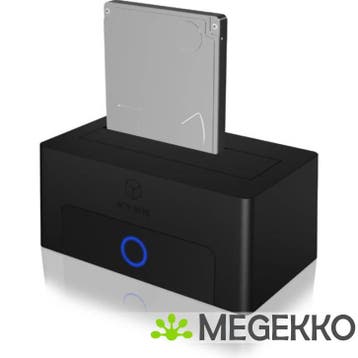 ICY BOX IB-1122-U3-B 1x SATA zu USB 3.2 Gen 1 schwarz -, Computers en Software, Harde schijven, Verzenden, Nieuw