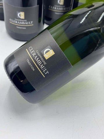 Clerambault, Tradition - Champagne Brut - 6 Flessen (0.75, Verzamelen, Nieuw