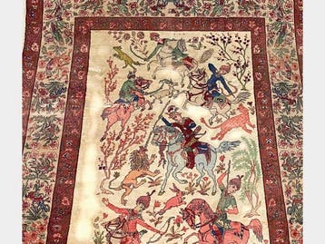 Tapijt - 288 cm - 188 cm - Pakistan Jachttapijt, Nieuw