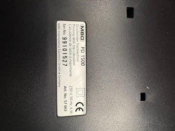 MBO PD 1500 Vintage Printende Tafelrekenmachine – Compleet, Nieuw