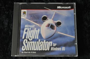 Microsoft Flight Simulator Windows 95 PC Game Jewel Case, Verzenden