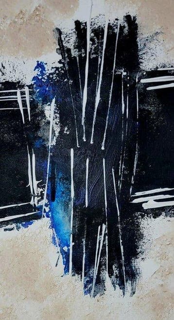 Albizen (XX) - The Knot - Tribute to Pierre Soulages