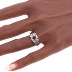 Zonder minimumprijs - Ring - 18 karaat Witgoud - 0.55ct. tw.