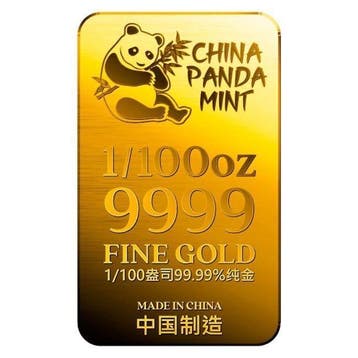 2 x 1/100 Troy Ounce - Goud .999 - 2 x 1/100 oz 9999 Fine