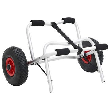 vidaXL Kajaktrolley inklapbaar 45 kg aluminium, Verzenden