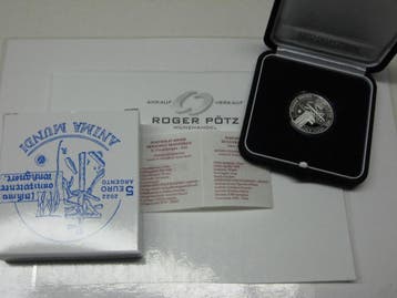 Vatikan 5 Euro 2022 Anima Mundi zilver Pp zilver, Verzenden, België