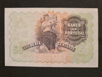Portugal. - 50 Centavos - 1920 - Pick 112 (Zonder