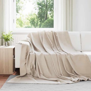 vidaXL Dekentjes 24 st Beige 270 x 240 cm 21.77 kg Fleece, Verzenden, Nieuw