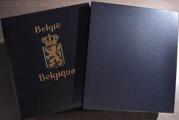 Accessoires België - 2 lege Luxe DAVO albums met cassettes