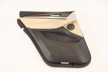 BMW X3 G01 Compleet deurpaneel beige leder / DarkOak wood, Ophalen of Verzenden