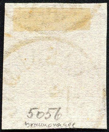 Italiaanse oude staten - Lombardije Venetië 1850 - 5 centen,, Gestempeld