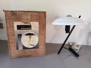 Philips - Louis Kalff - Bureaulamp (2) - Decora (Z-lamp) -, Antiek en Kunst