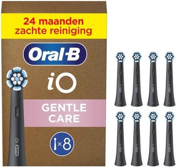 Oral-B iO Gentle Care Zwart originele ronde opzetborstels..., Verzenden, Nieuw