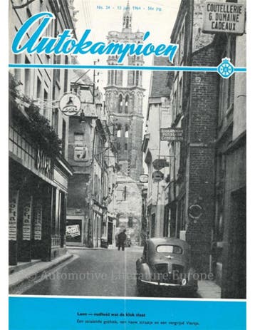 1964 AUTOKAMPIOEN MAGAZINE 24 NEDERLANDS, Ophalen of Verzenden, Nieuw