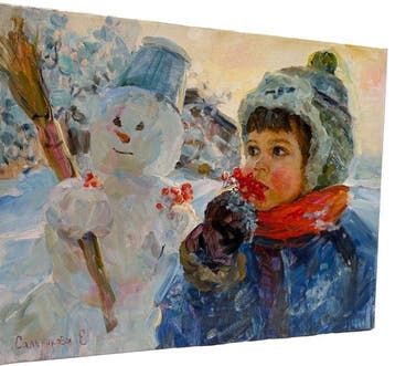 Elena Salnikova (1970) - Le Goût de lHiver - Lenfant et le