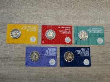 Frankrijk. 2 Euro 2021 Jeux Olympiques Paris 2024 (10