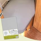 Jersey hoeslaken Frans bed wit,lichtgrijs,zand of antraciet, Hoeslaken of Sloop