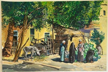 Günter Löper (1916-1993) - Orientalische Landschaft