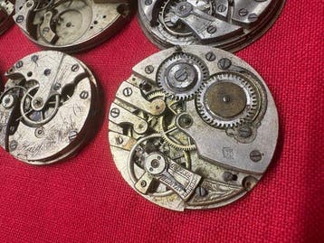 pocket watch movements - 1900-1949, Antiquités & Art