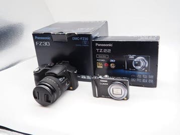 Panasonic FZ30 camera + lens + Panasonic TZ22 camera, TV, Hi-fi & Vidéo