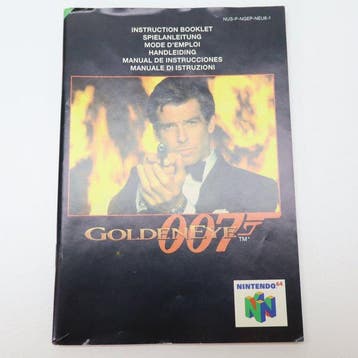 Nintendo - N64 - James Bond Goldeneye 007 - CIB - Videogame, Nieuw