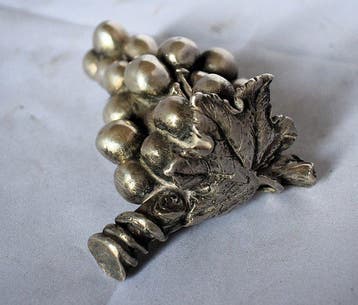 Beeldje - Fratelli Magrino argento grappolo uva - .925
