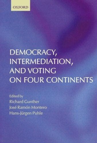 Democracy, Intermediation, and Voting on Four Continents, Verzenden, Gelezen, Gunther